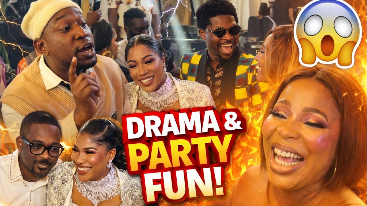 TUNDE PERRY KEMI KOREDE REGINA CHUKWU MADAM SAJE ROTIMI SALAMI DANCE @ FATHIA BALOGUN BIRTHDAY