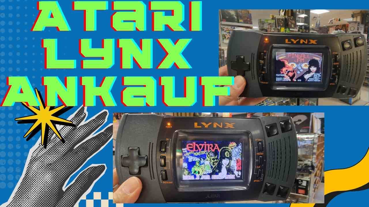 Atari Lynx Ankauf im Powergames Chemnitz (Atari Lynx Special Video)