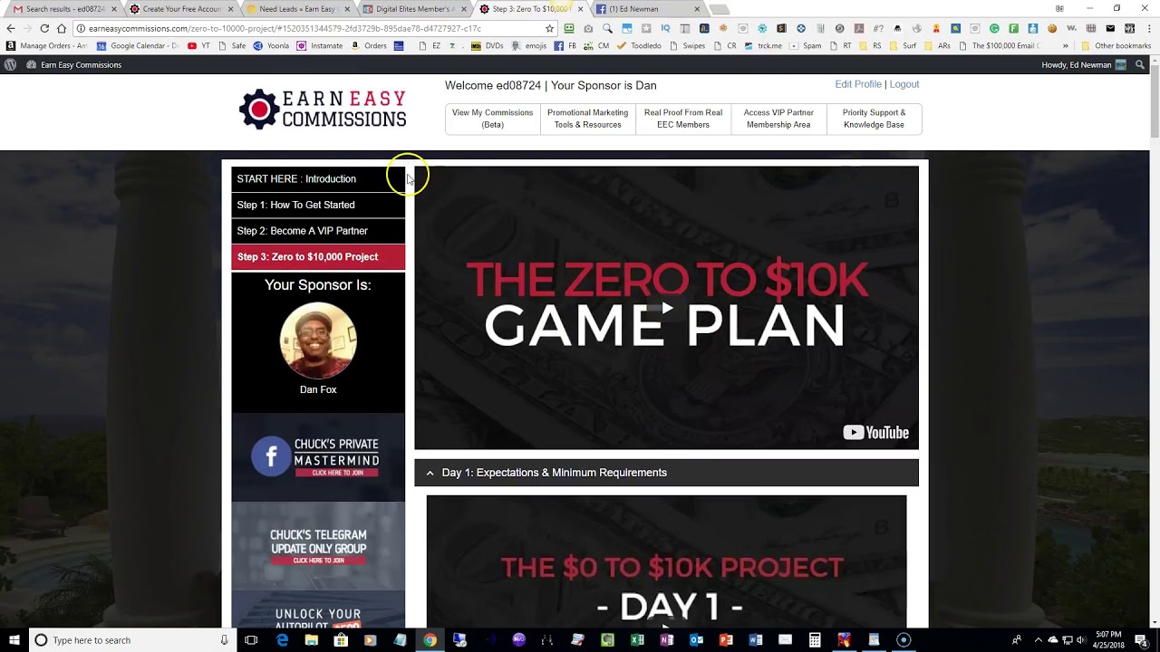 EEC Review Earn Easy Commissions Review $2500+ In 5 Days!