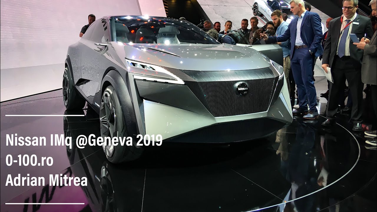 Nissan LEAF e+ si Nissan IMq Concept - Geneva Motor Show 2019. Prezentare 0-100.ro / Adrian Mitrea