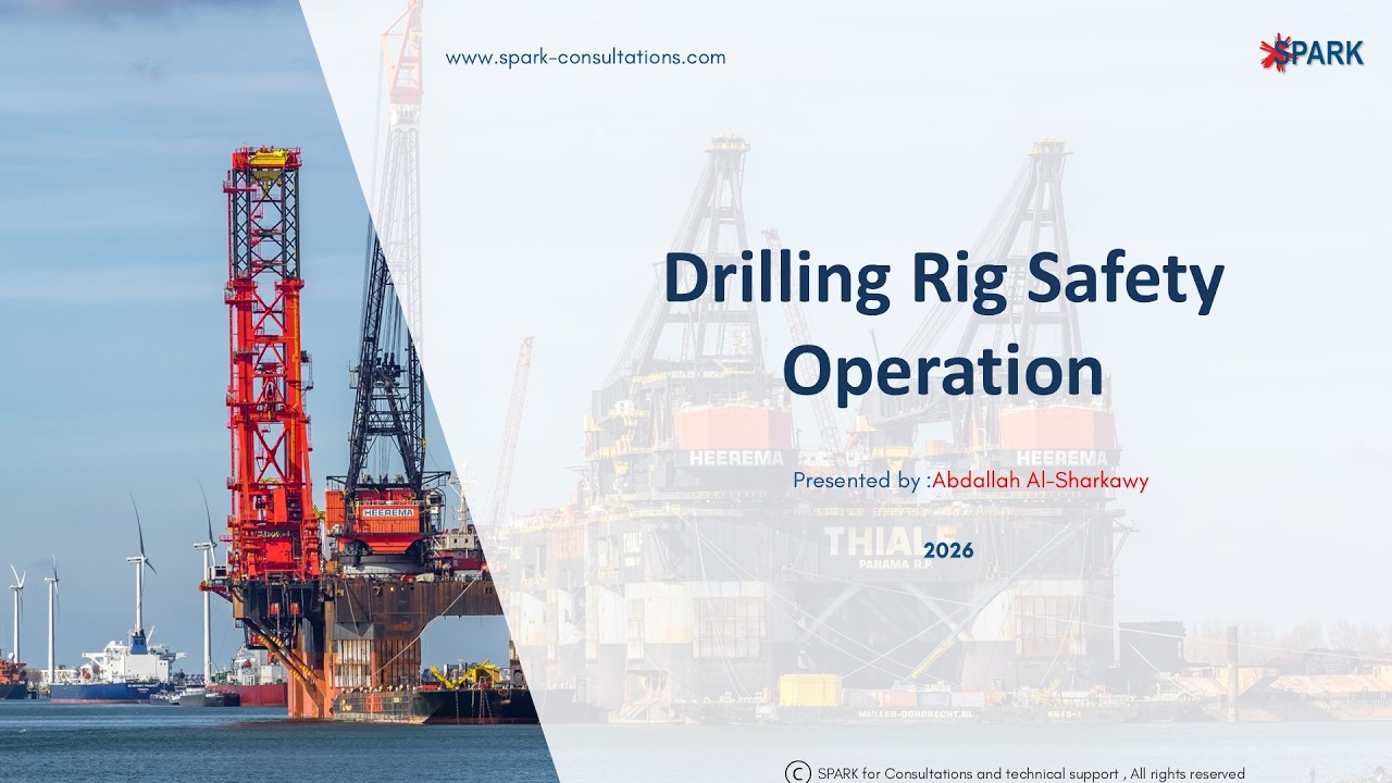 Drilling Rig Safety Operations c| Arabic Session | Eng Abdallah sharkawy | SPARK Consultations