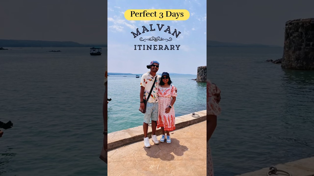 3D/2N Malvan Itinerary || Places to visit in Malvan 🏖️Maharashtra #travel #viral #itineraryplanner