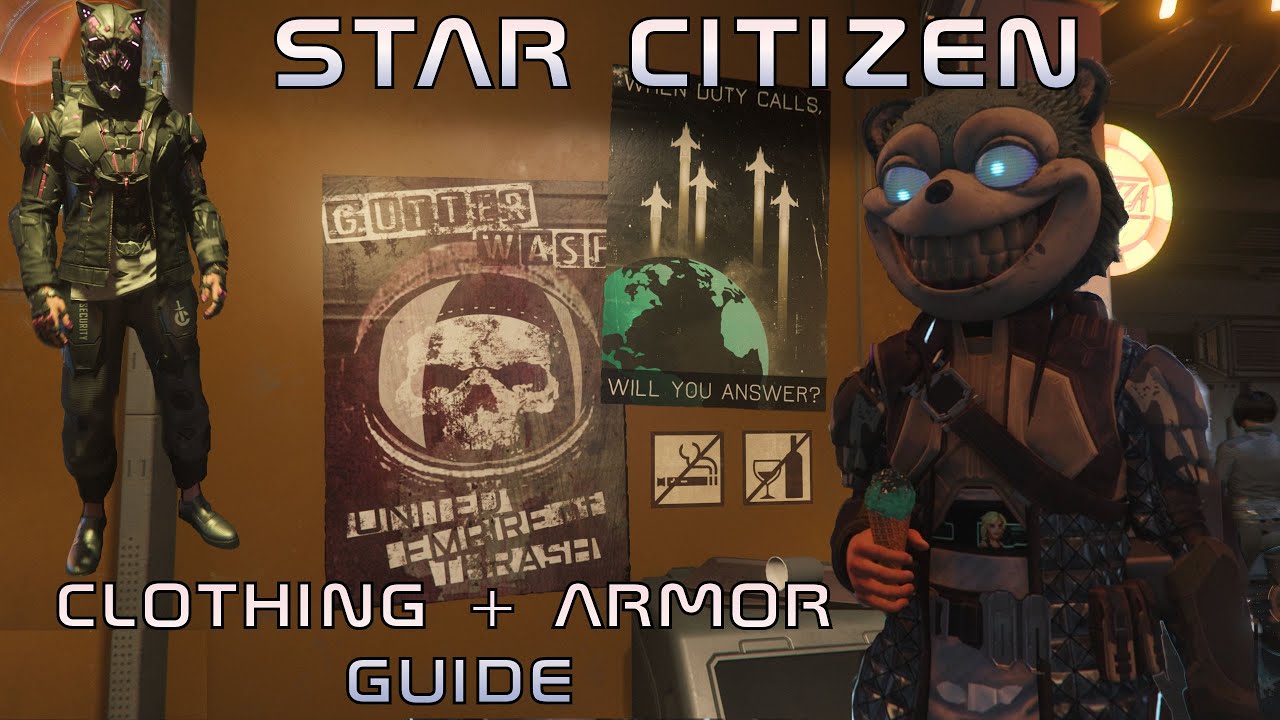 STAR CITIZEN Clothing and Armor Guide! 4.2.1 CONFIRMED! Easy Method! #starcitizen #guide