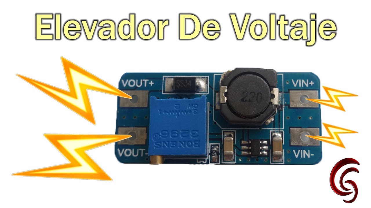 Elevador de voltaje o Convertidor De Voltaje ✔️