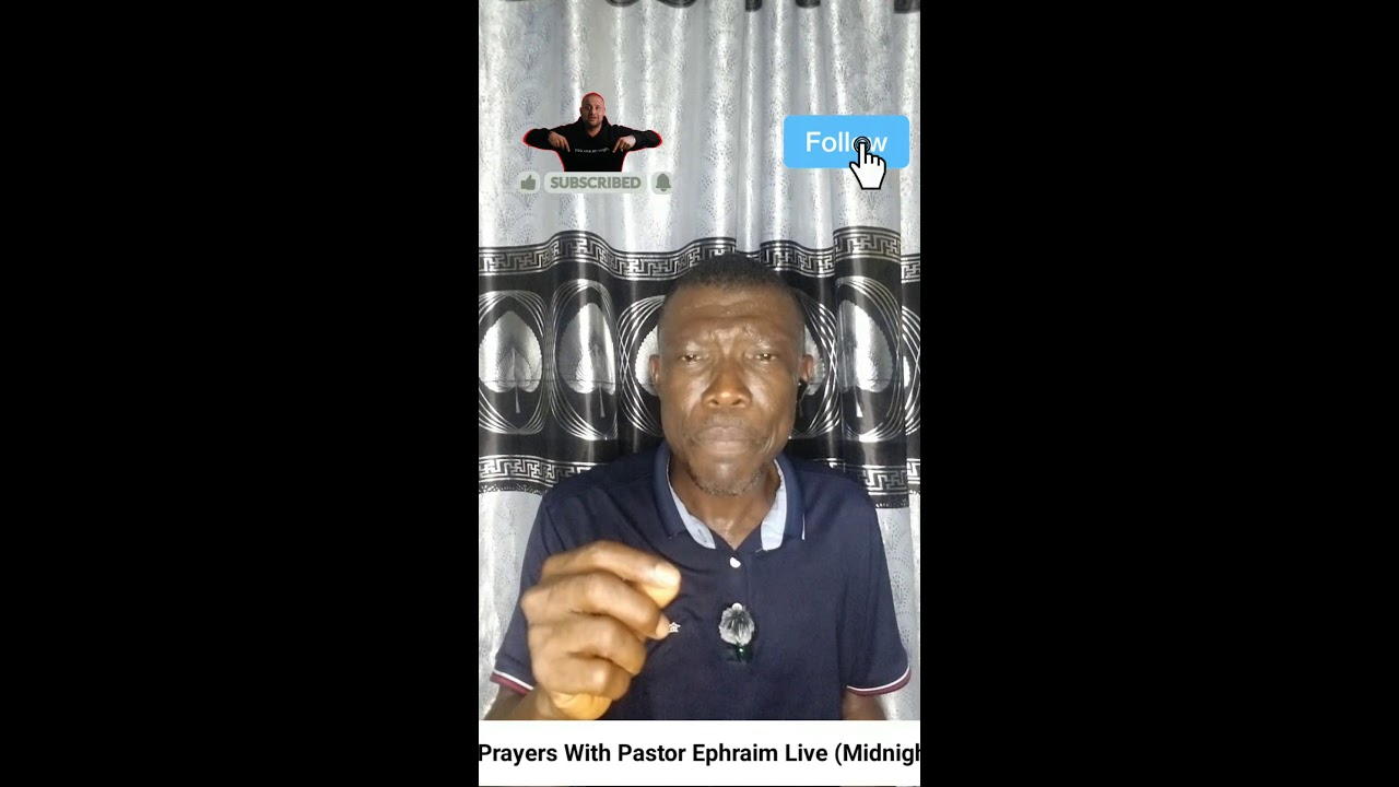 Revival Prayers With Pastor Ephraim  Live   +234 803 470 8969