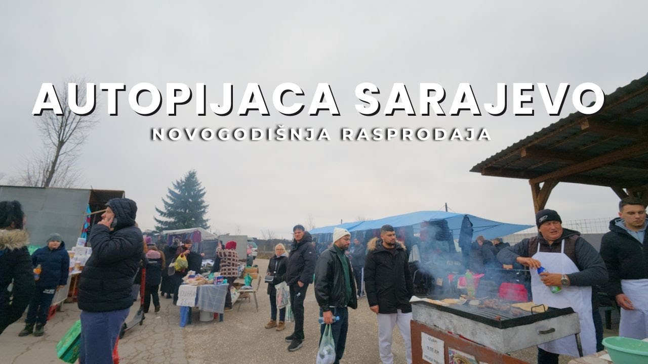 【4K】Pogledajte ponudu na autopijaci pred novu godinu - od suhog mesa do lijekova i nišana