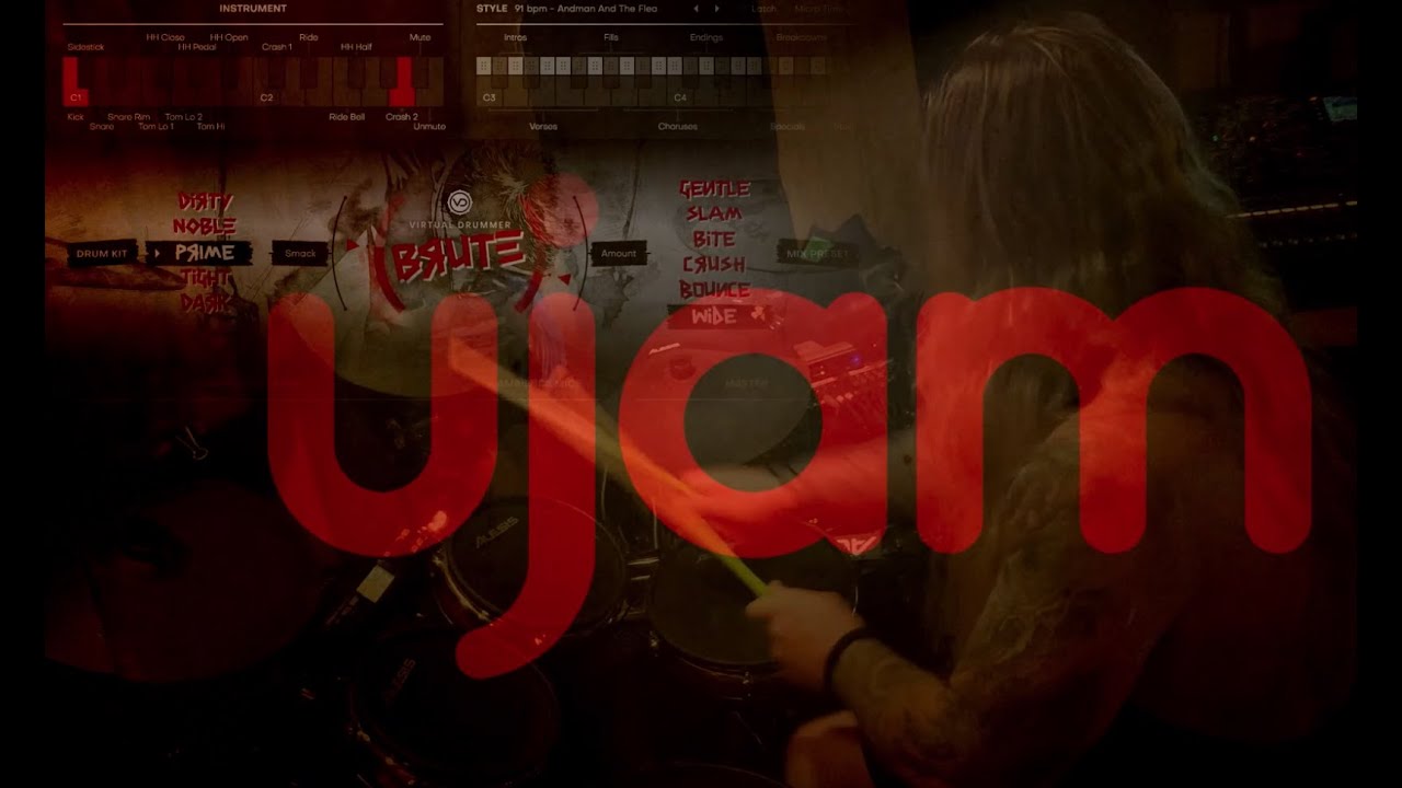 How to map an E-Drum set with Ujam Vitural Drummer BRUTE