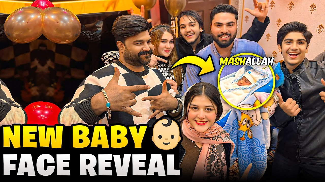 NEW BABY WELCOME TO HOME//FACE AND GENDER REVEAL