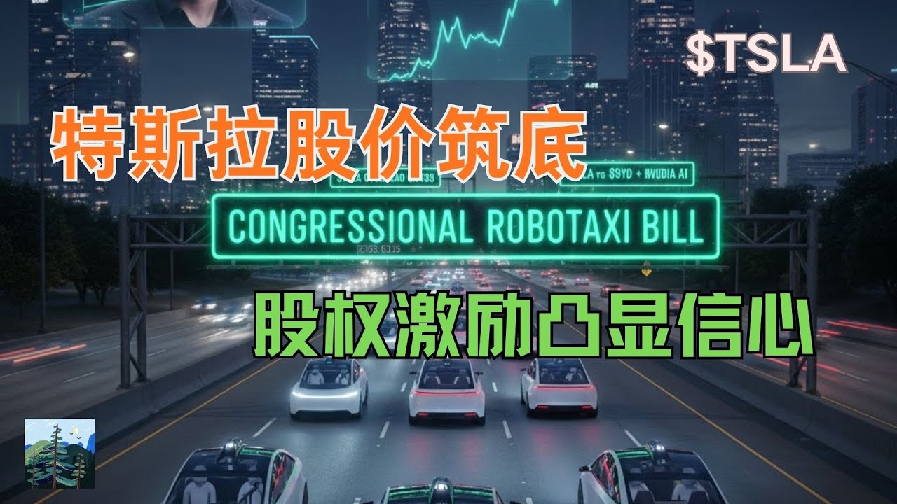 特斯拉股价筑底，股权激励凸显信心