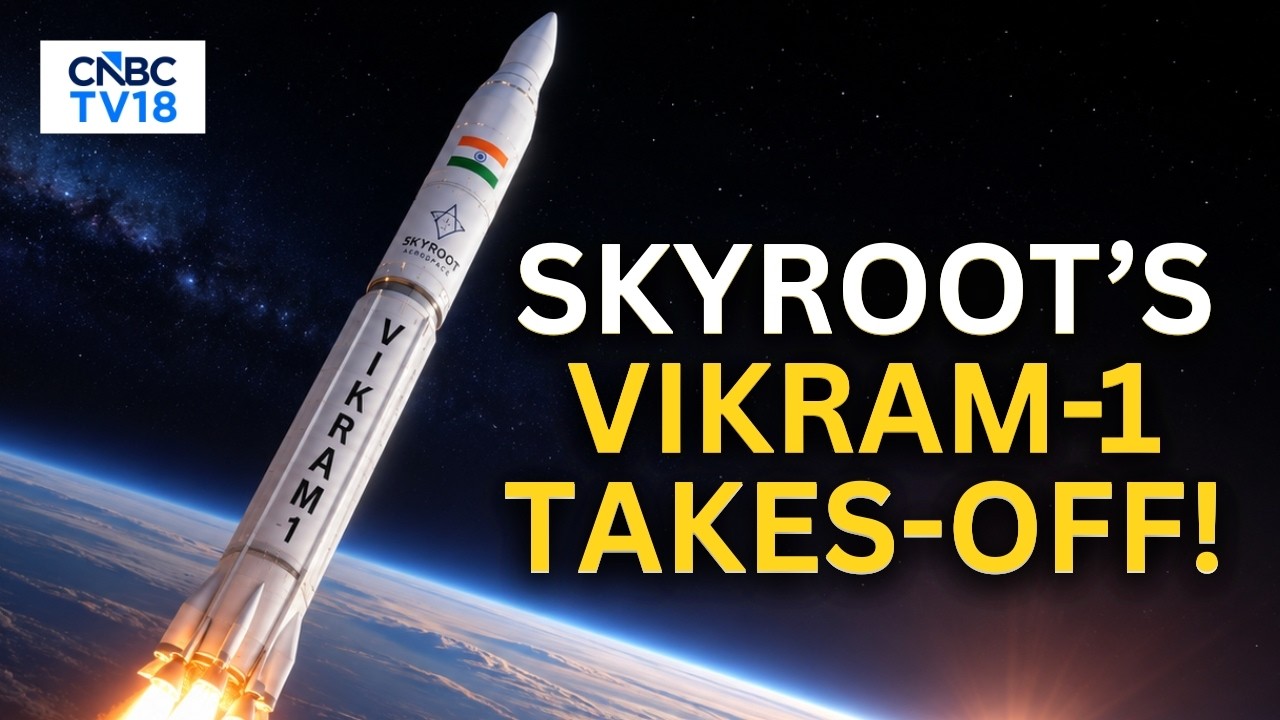 ПЕРВАЯ частная ракета Индии на орбите! | Запуск Skyroot Vikram-1 | N18V