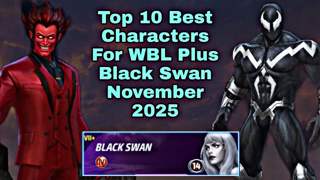 10 лучших персонажей для WBL Plus Black Swan в ноябре 2025 года — Marvel Future Fight