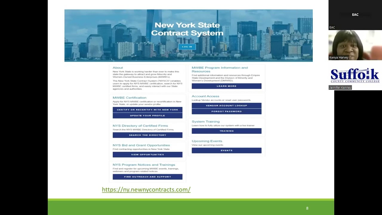 NYS MWBE Application Process & Supporting Documents