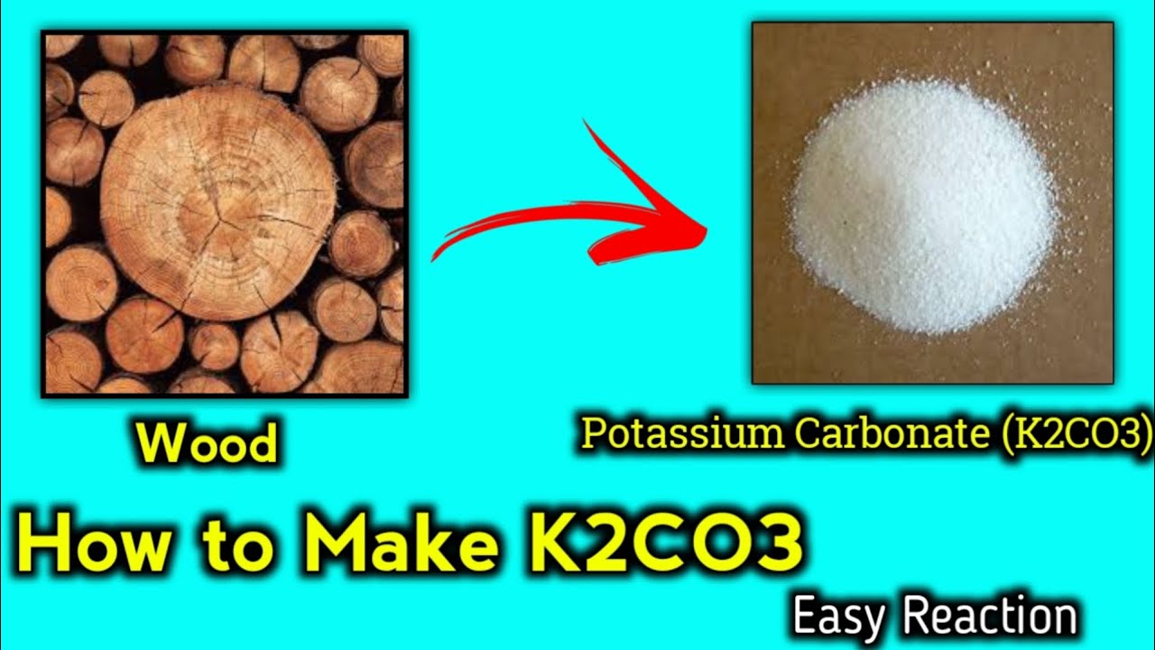 How to Make Potassium Carbonate (K2CO3) In wood लकड़ी से पोटेशियम कार्बोनेट केसे बनाए /Easy Process