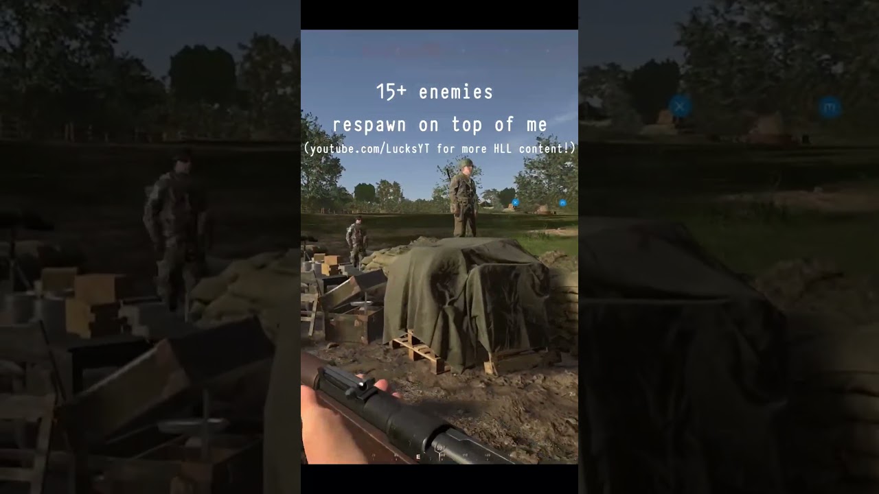 15+ enemies spawn on top of me in Hell Let Loose! #hellletloose  #gameplay #gaming #australia