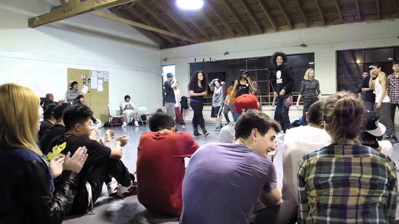 Les Twins Workshop in SF 6/7 - Laurent's group performs