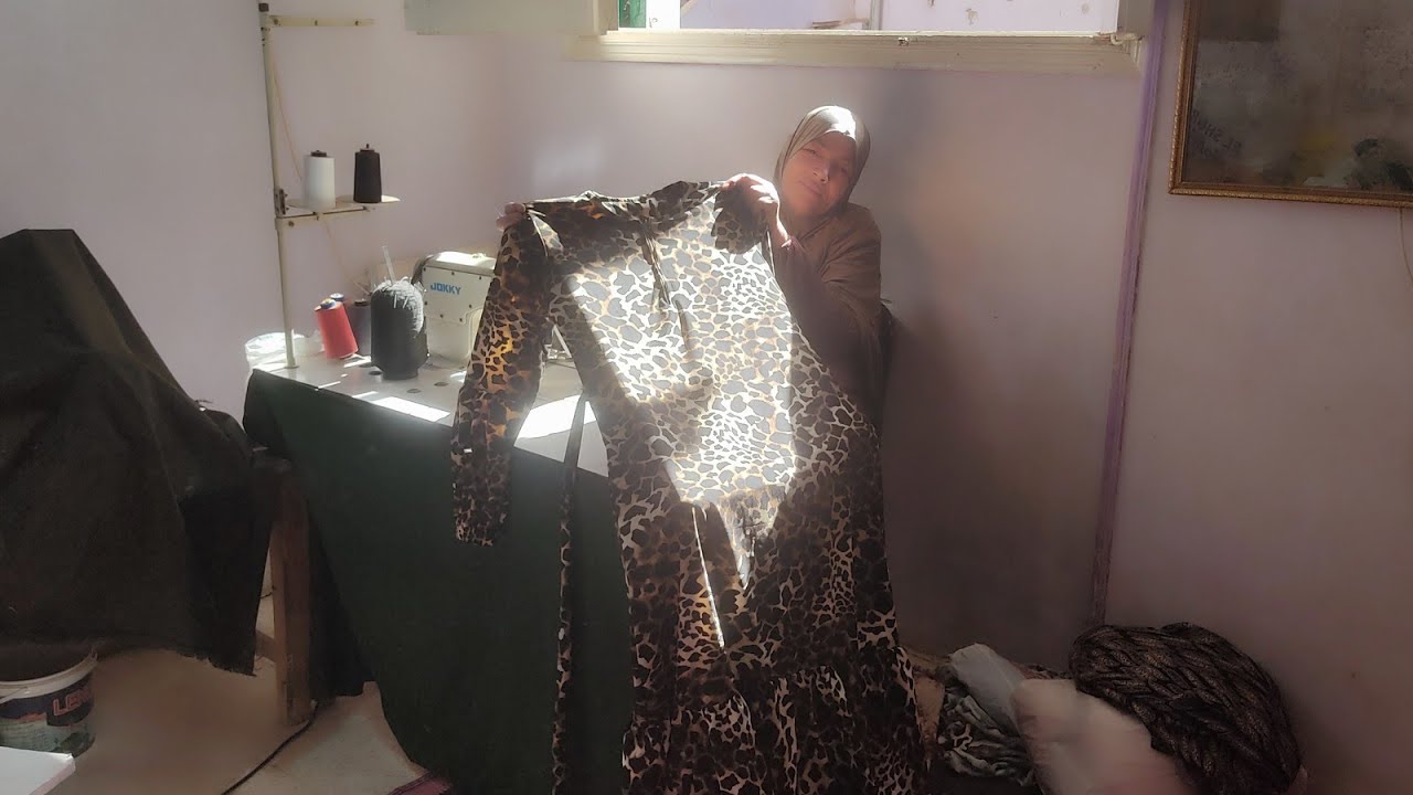 قص وخياطه فستان بكورنيشه من الديل