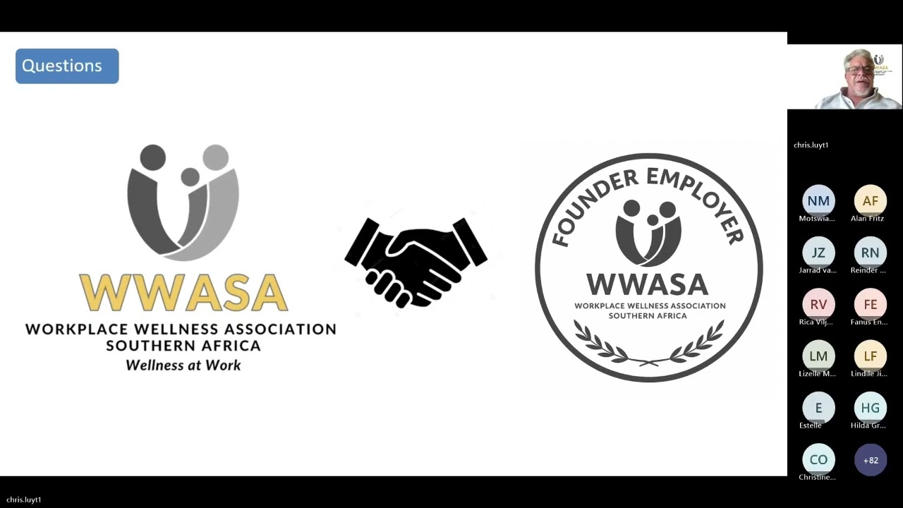 WWASA Employer Webinar - Part 8 of 8 - Chris Luyt - Closing and Call to Action