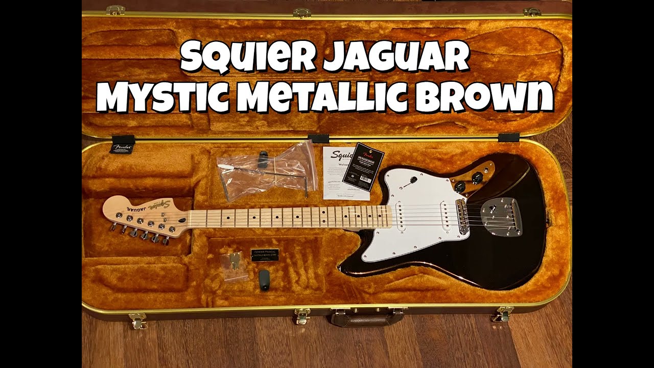 Squier Jaguar Mystic Metallic Brown [SOLD]