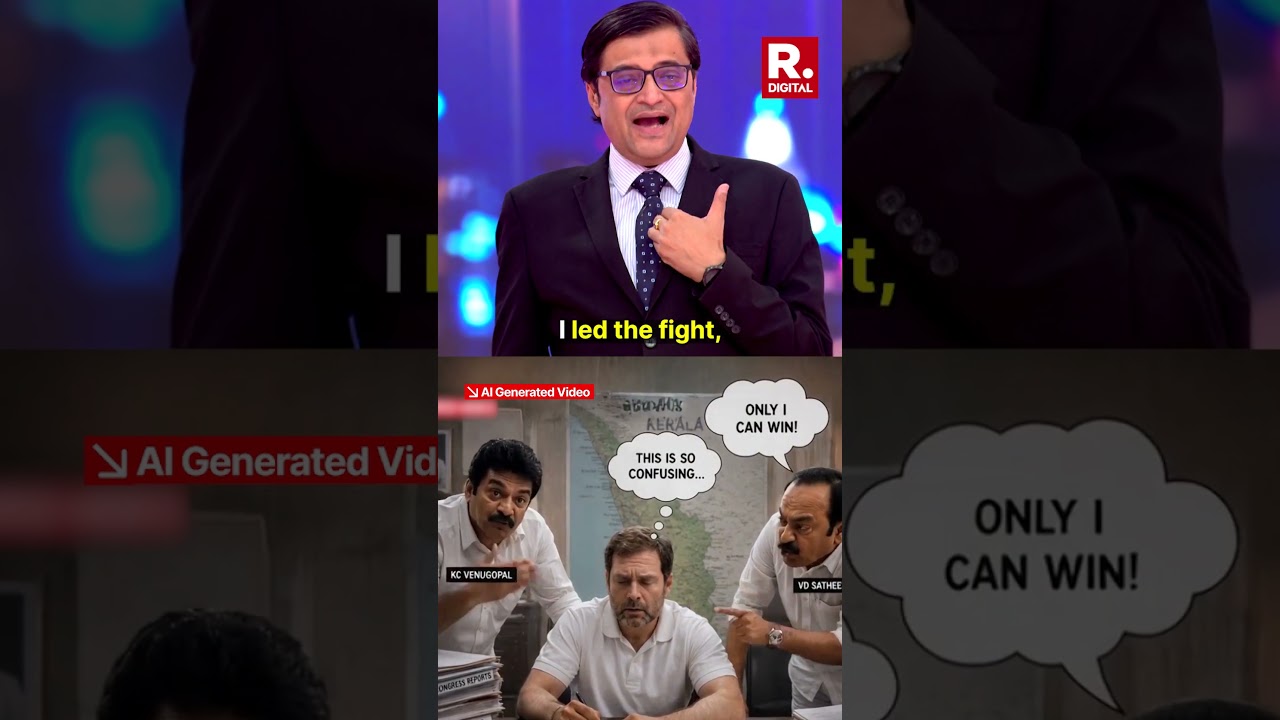 Arnab On Kerala Congress Crisis: &lsquo;They&rsquo;re Fighting For Survival, Not Leadership&rsquo;
