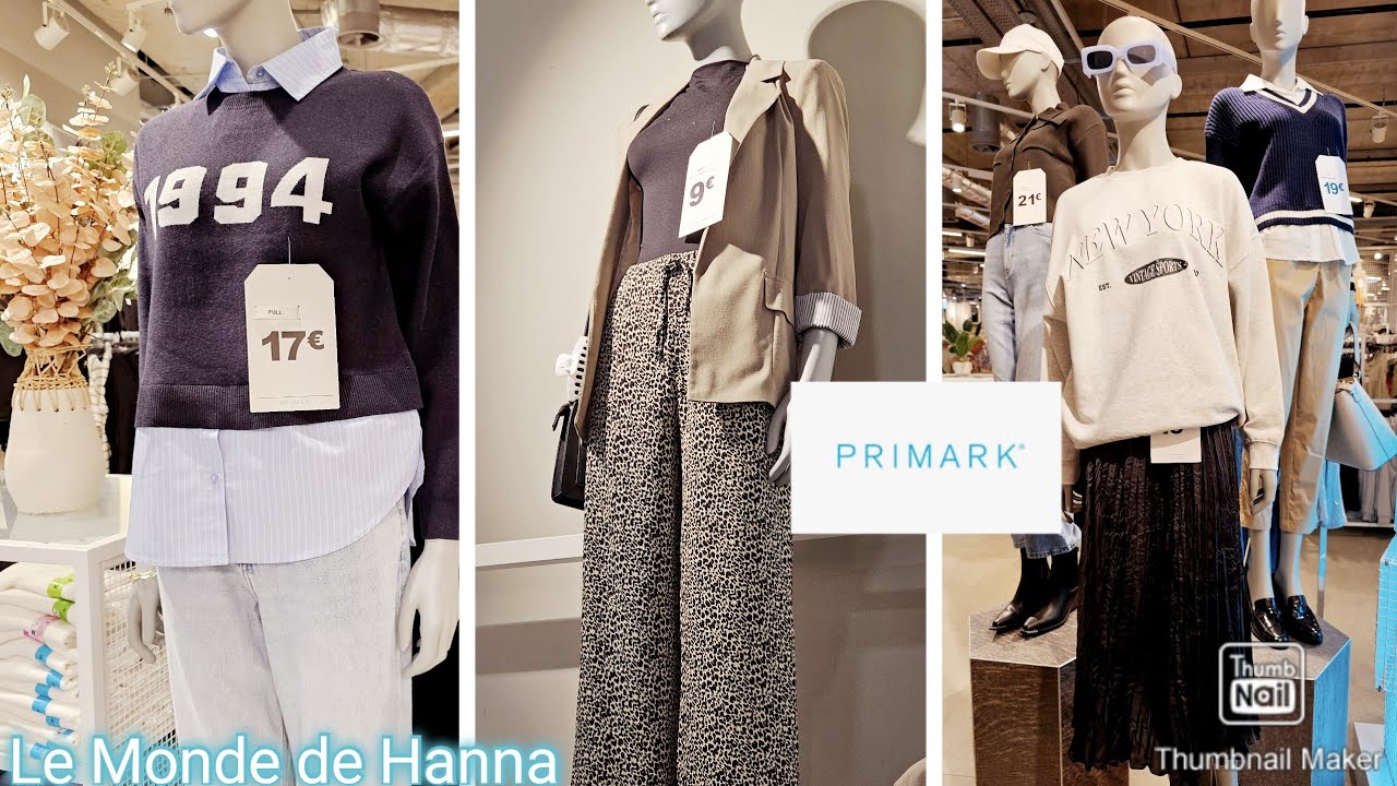 PRIMARK FRANCE 23-08 NOUVELLE COLLECTION FEMME 🚺
