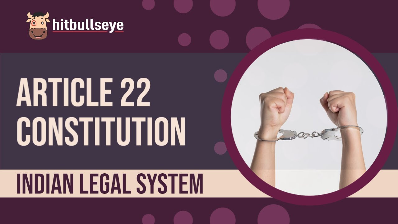 CONSTITUTION : Article 22