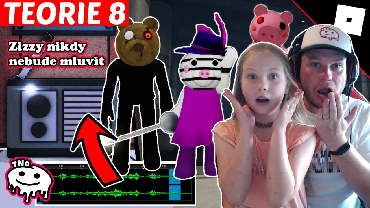 ZIZZY, TAJNÁ ZPRÁVÁ Z RÁDIA - Teorie #8 Piggy BOOK 2 CHAPTER 8 | ROBLOX Tatínek a Barunka CZ/SK