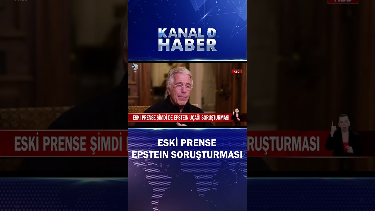 Eski Prense Şimdi De Epstein U&ccedil;ağı Soruşturması!