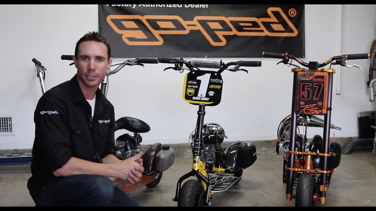 GoPed Stock Pole VS Race Pole