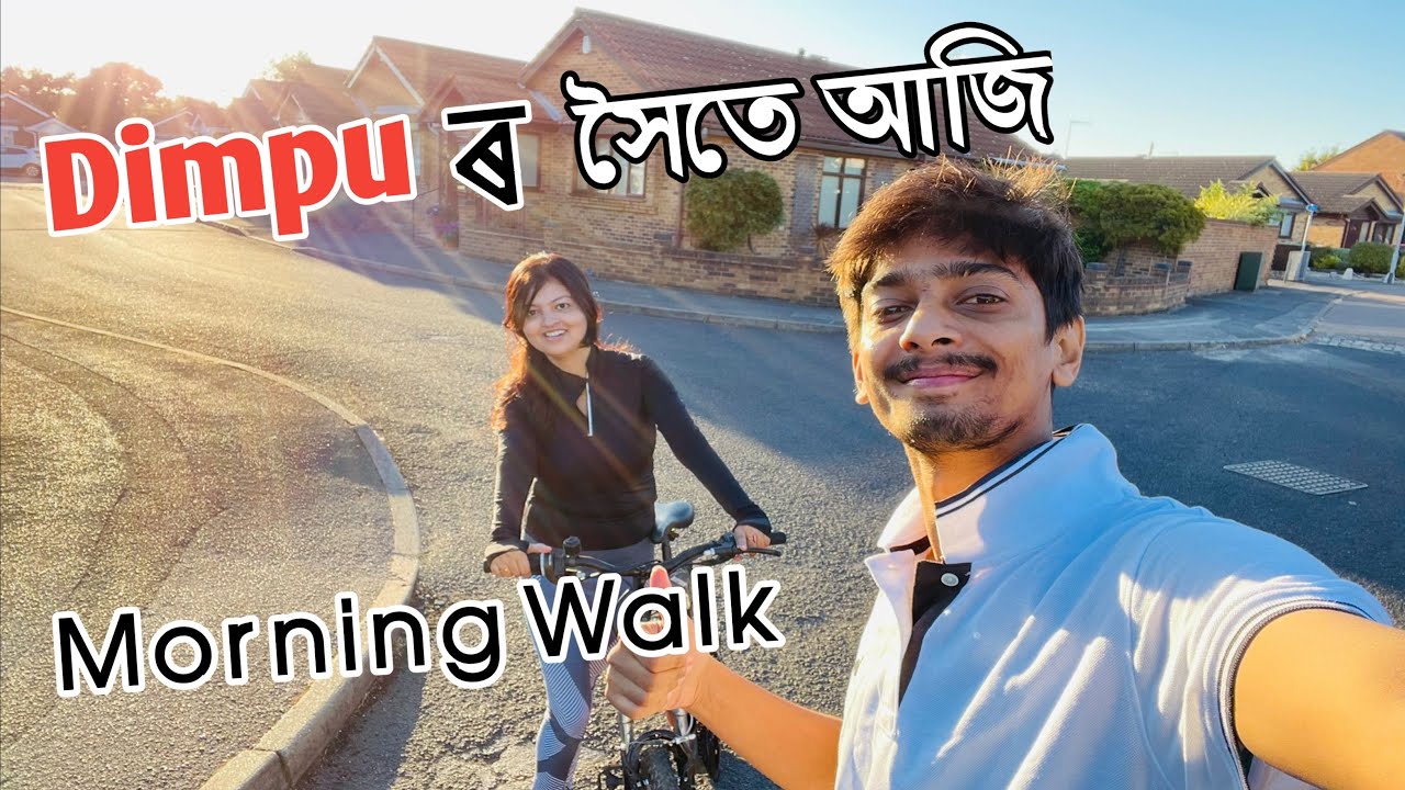 Morning walk with Dimpu in England 🏴󠁧󠁢󠁥󠁮󠁧󠁿 @DimpusVlogs