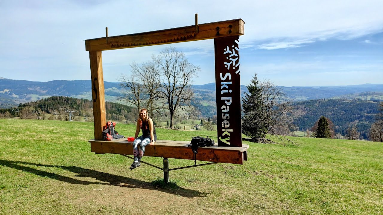 Jablonec nad Jizerou, Paseky, Bílá skála a rozhledna Štěpánka za 10 minut #timewarp #timelapse