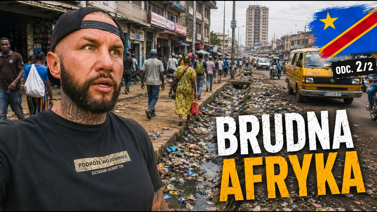 Ten kraj to JEDEN WIELKI ŚMIETNIK! Kinshasa | DR KONGO