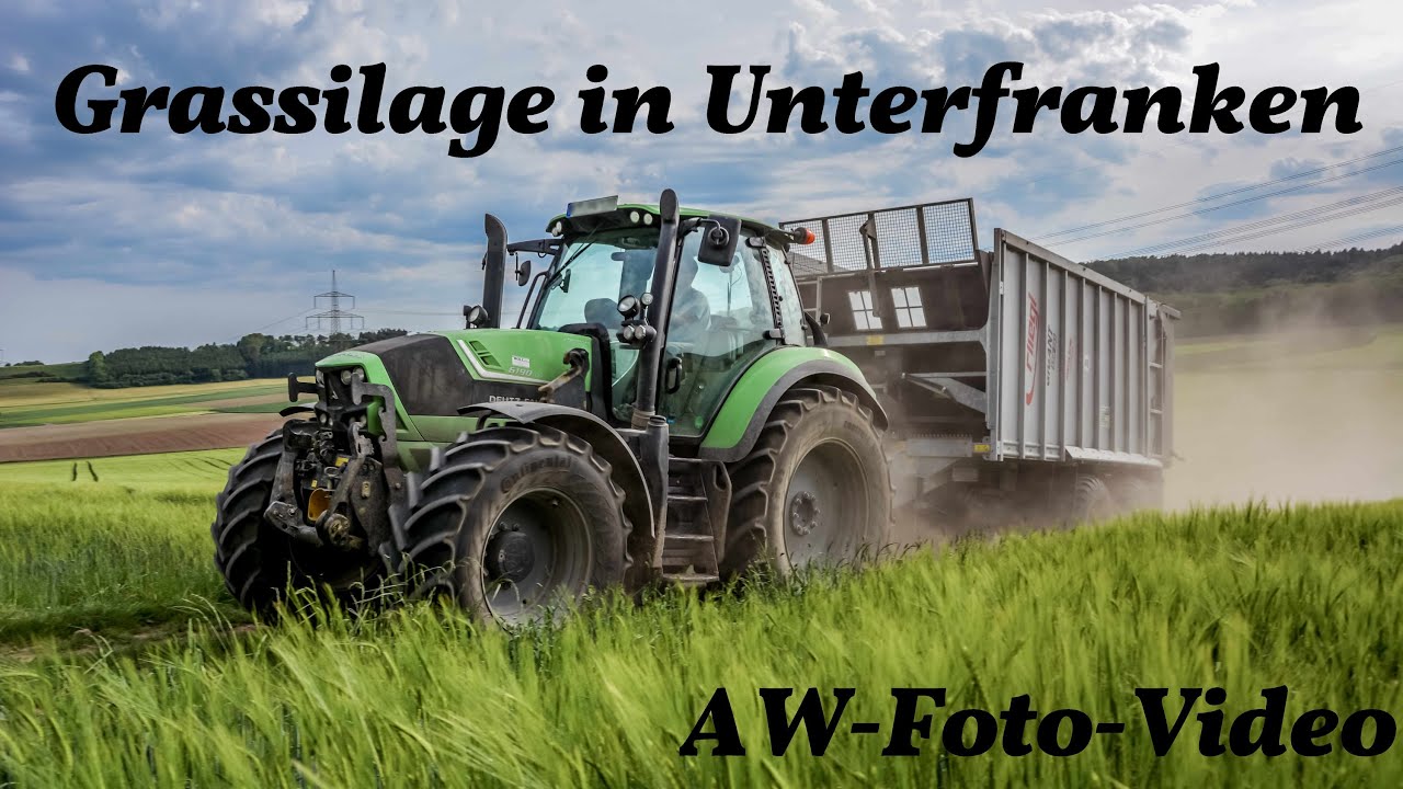 Grassilage in Unterfranken ► LU Matthias Adler [HD]