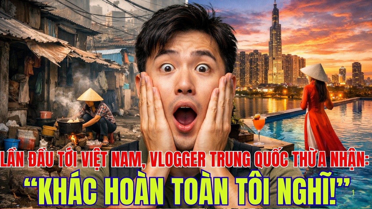 Lần Đầu Tới Việt Nam, Vlogger Trung Quốc Thừa Nhận: “Khác Hoàn Toàn Tôi Nghĩ!”