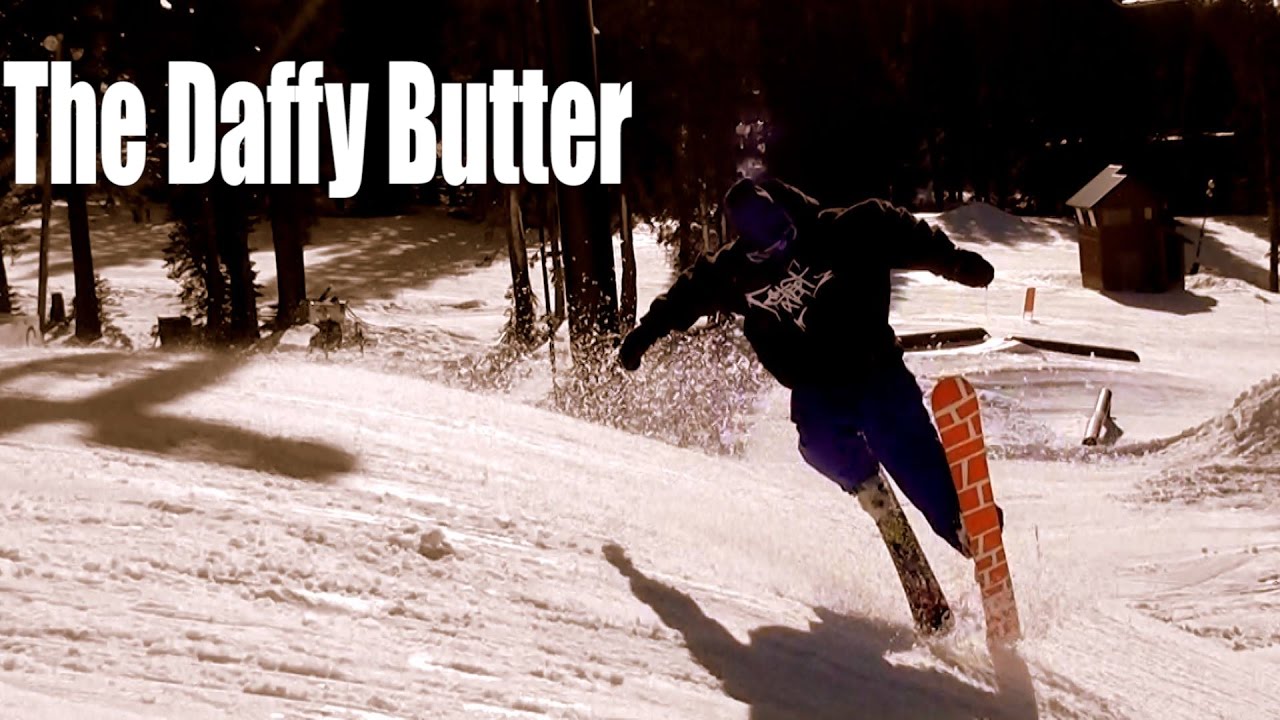 HOW TO DAFFY BUTTER ON SKIS
