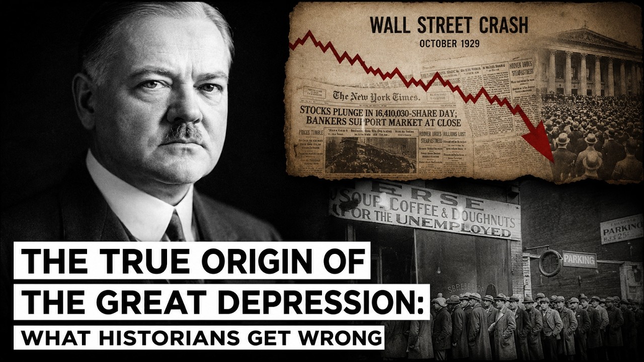 The True Origin of The Great Depression: What Historians Get Wrong