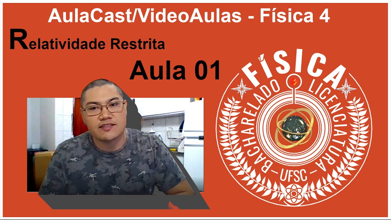 F&iacute;sica 4 - Relatividade Restrita - Aula 01