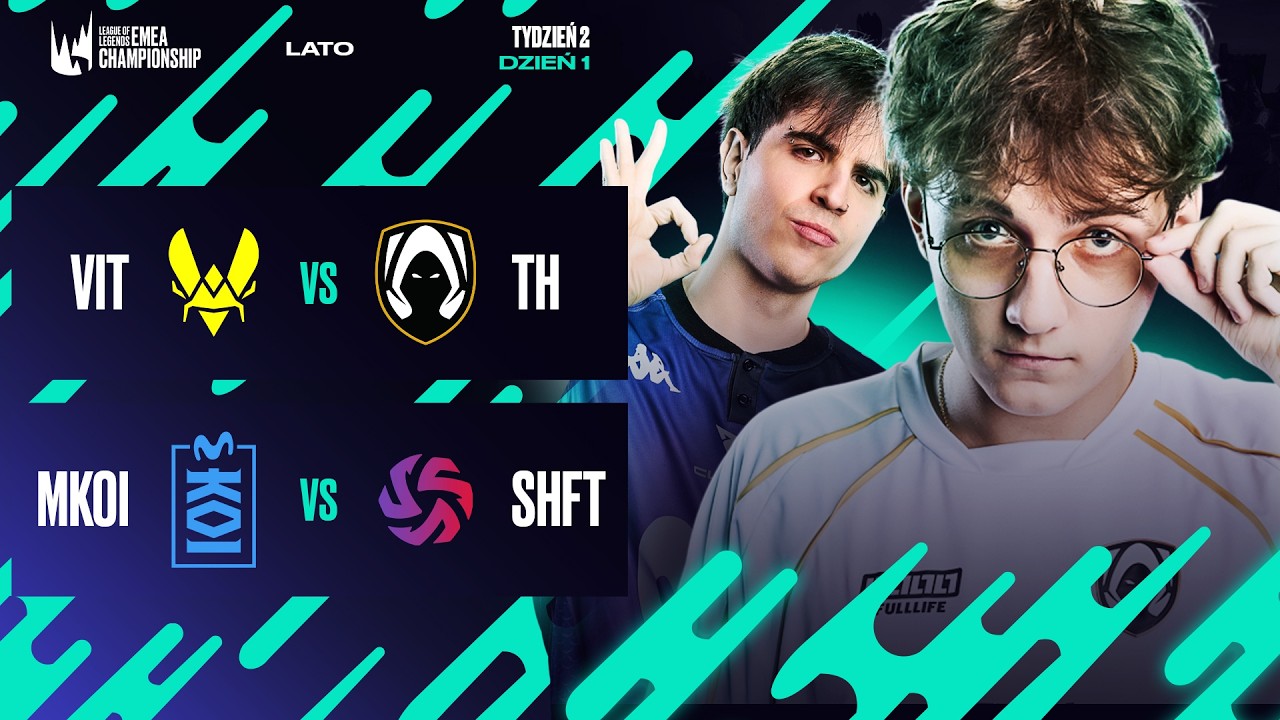 🔴TEAM HERETICS vs TEAM VITALITY🔴SHIFTERS vs MOVISTAR KOI🔴W2D1 LEC SUMMER 2026🔴
