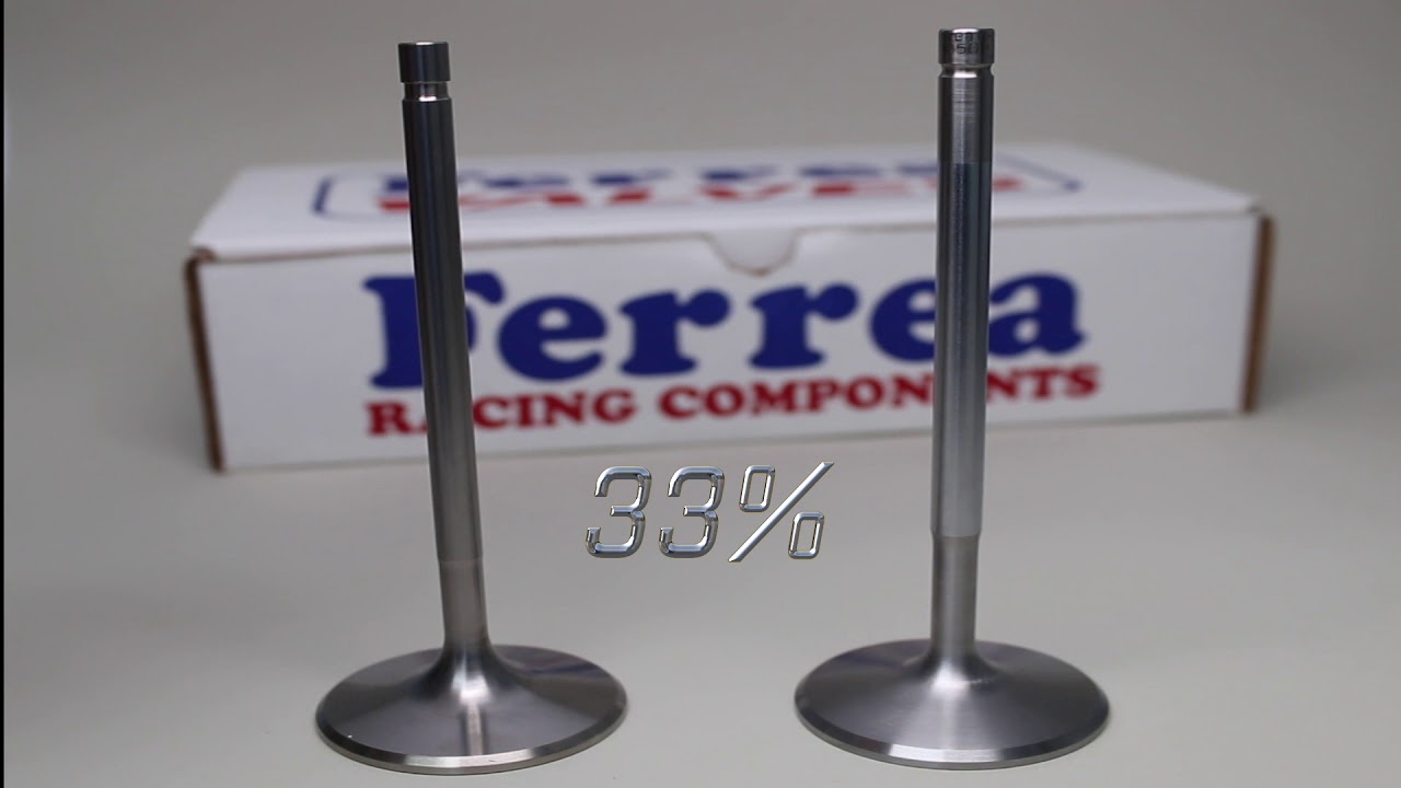 Ferrea -Tech Tuesday Titanium valve vs. Hollow stem stainless steel valve