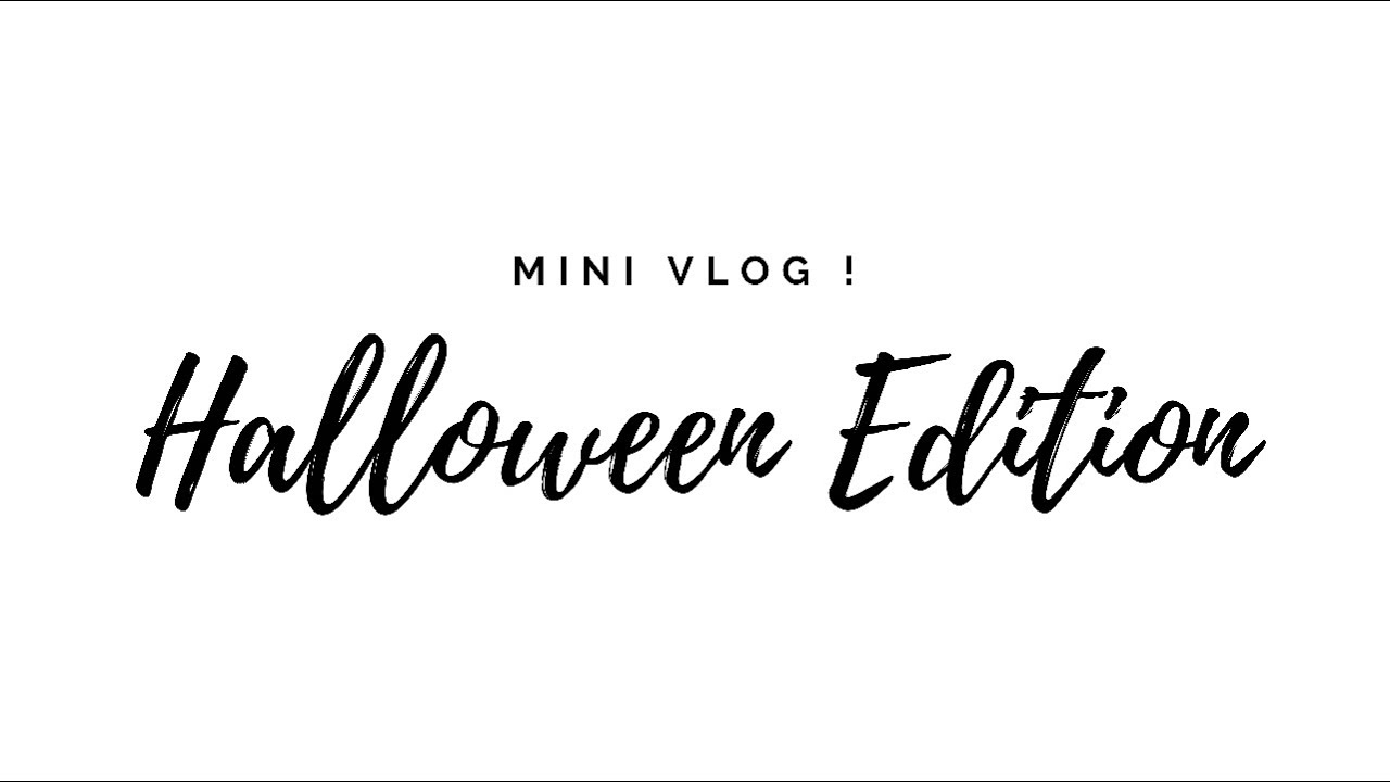 MINI VLOG : Halloween Costume Shopping