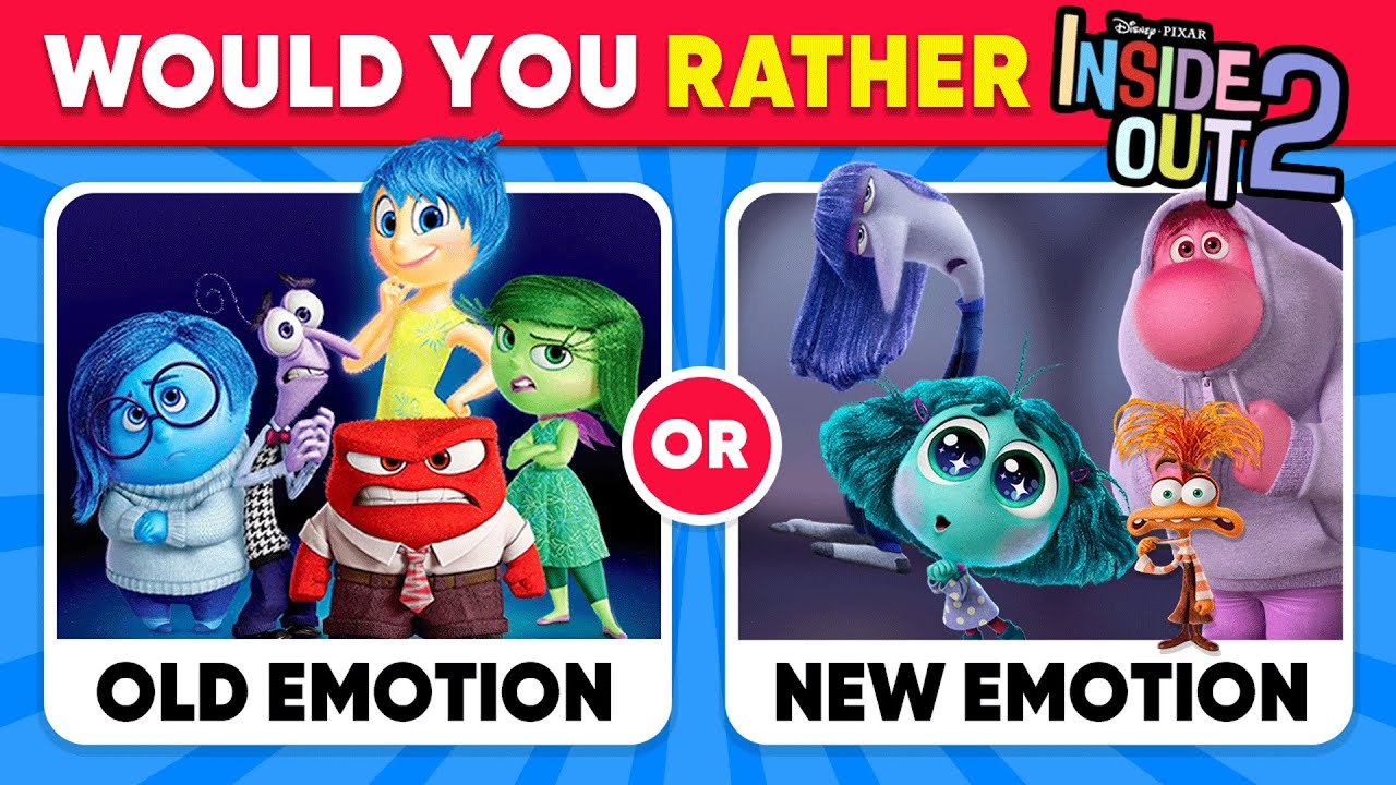 Would You Rather INSIDE OUT 2 Edition 🍿🎬 Inside Out 2 Movie Quiz | Daily Quiz