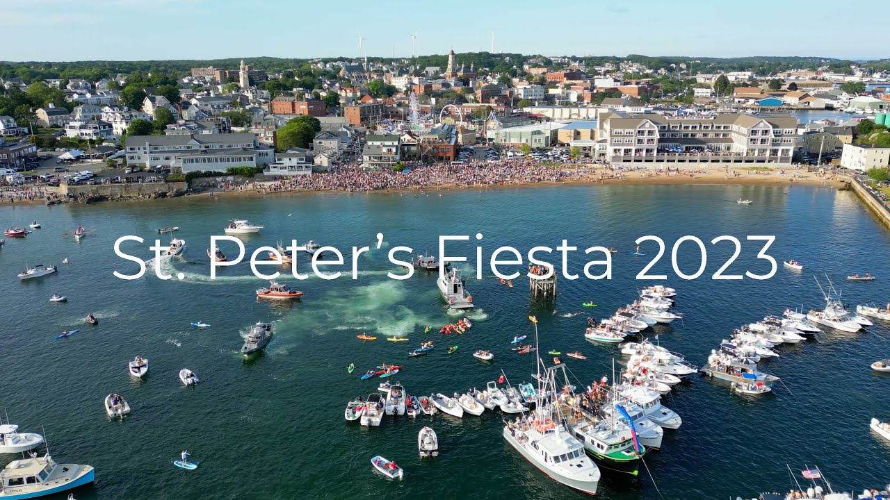 St. Peter's Fiesta 2023 | Gloucester | 4K Drone footage