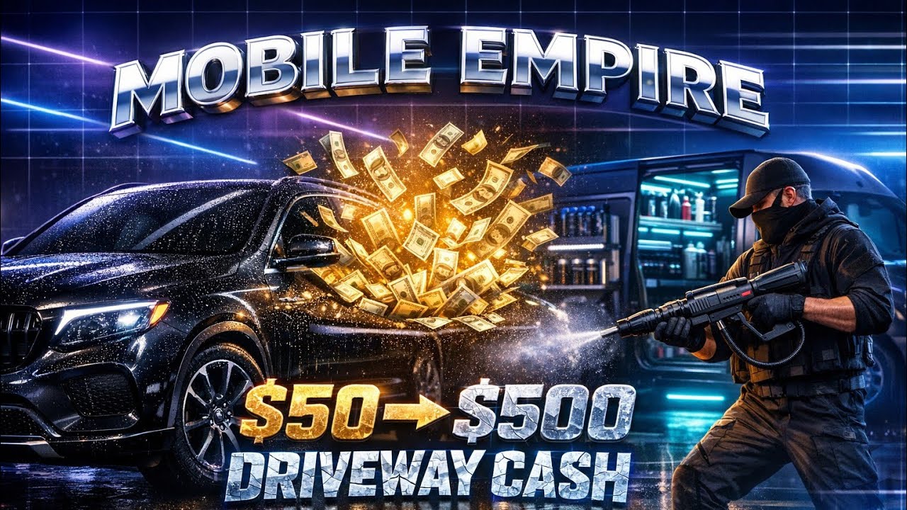 How I Built A Mobile Car Detailing Startup (Step By Step)