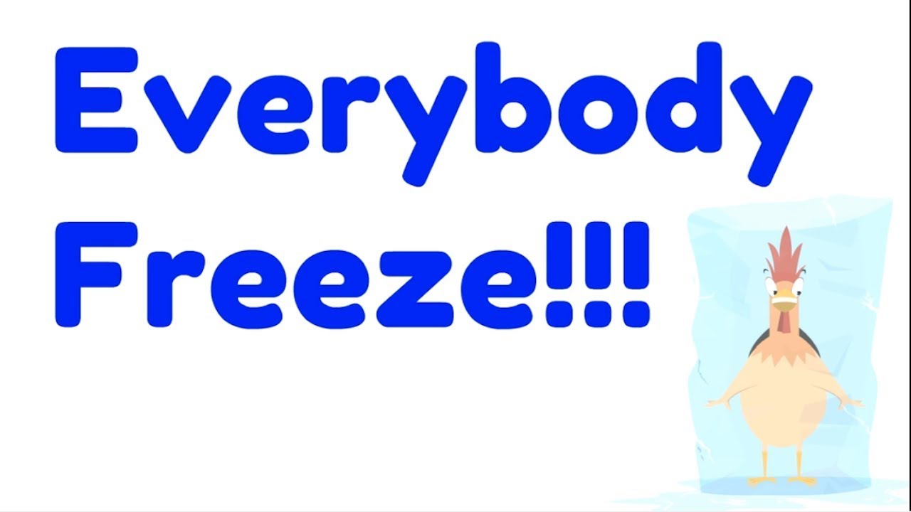 Everybody Freeze - A classroom song with a built in game