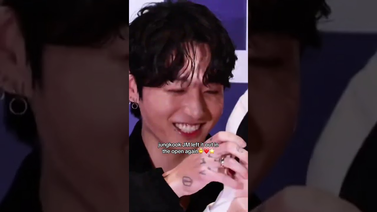 jungkook JM left it out in the open again #bts #jinkookisreal #kpop