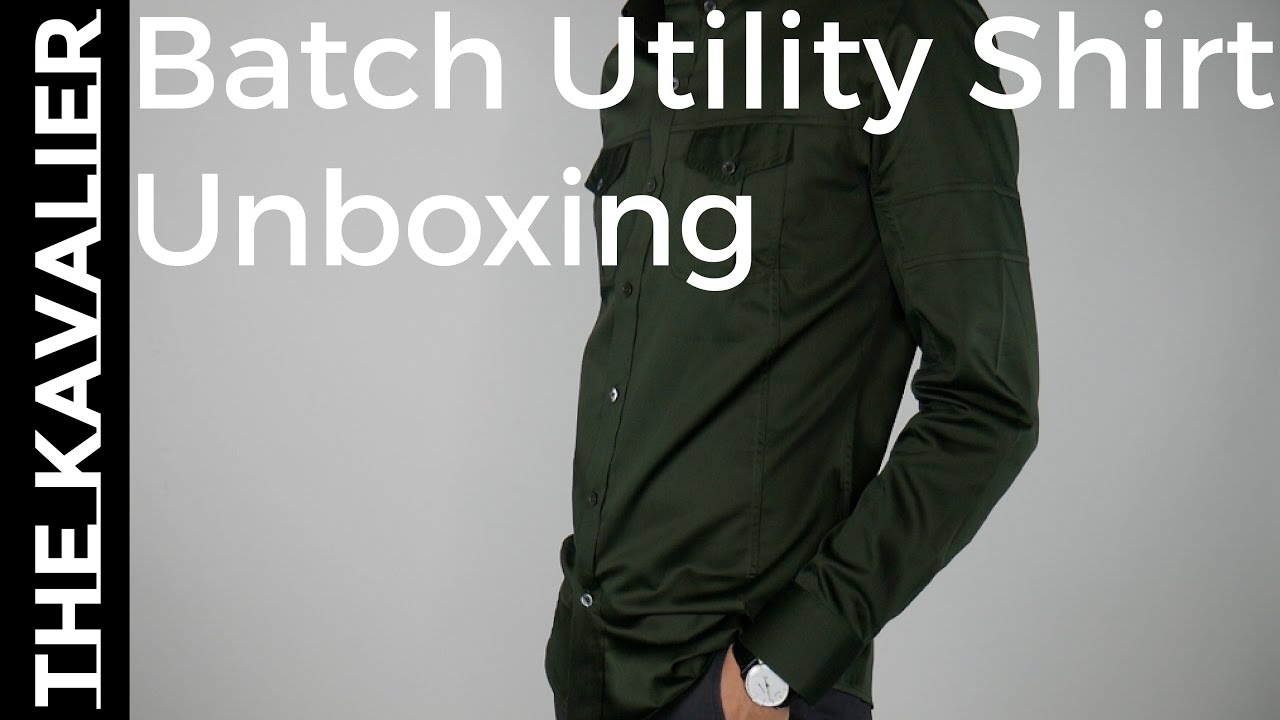 Step Up Your Casual Shirt Game | Batch Utility Shirt Unboxing