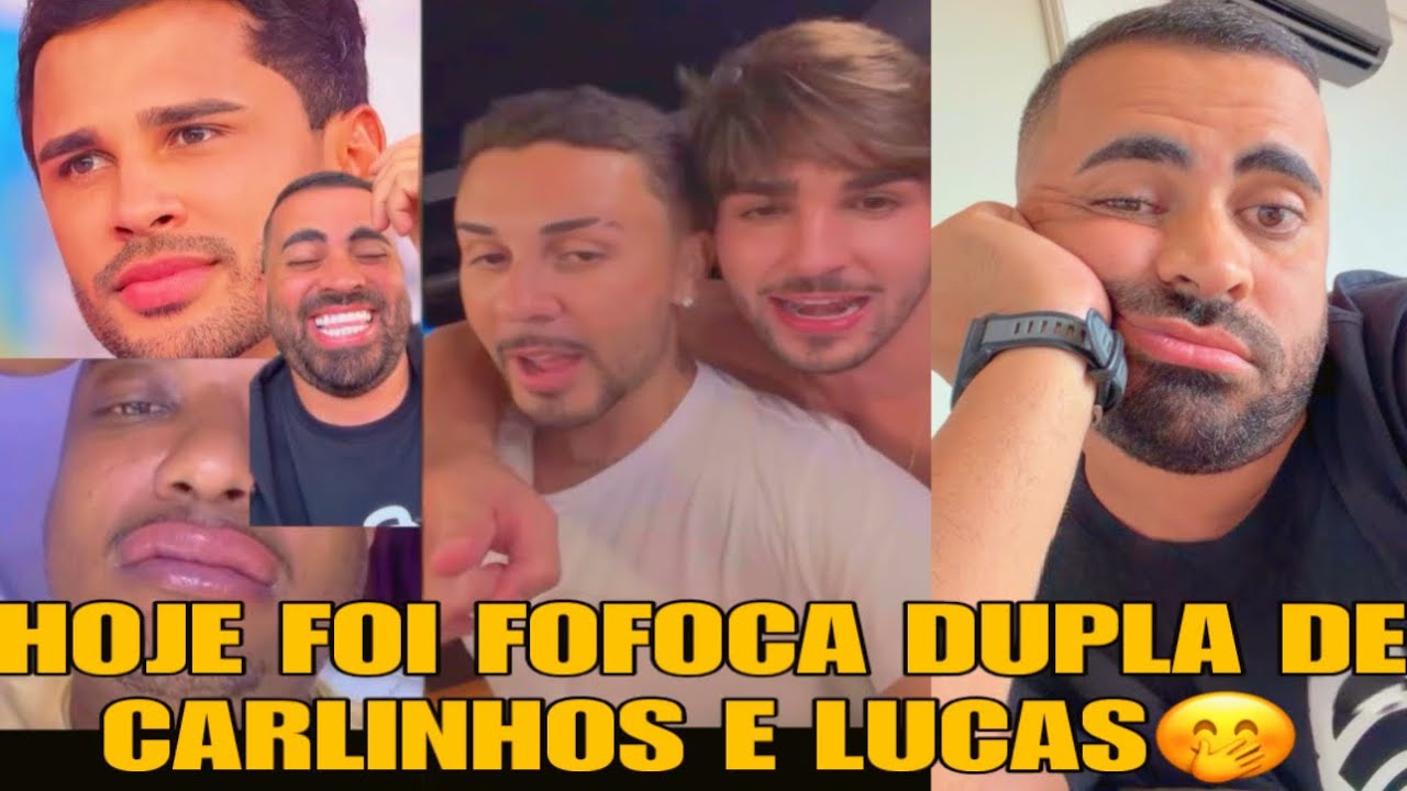 CARLINHOS MAIA ASSUMIU LUCAS LOBATO? 🤭 RONINHO CHEGOU COM DUAS FOFOCAS HOJE🤭😂😂
