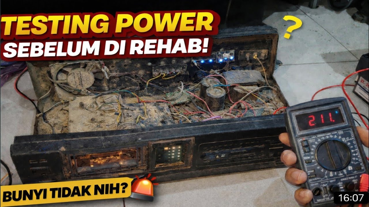 TESTING POWER JADUL SEBELUM DIREHAB 🔧 | Masih Bunyi atau Sudah KO?