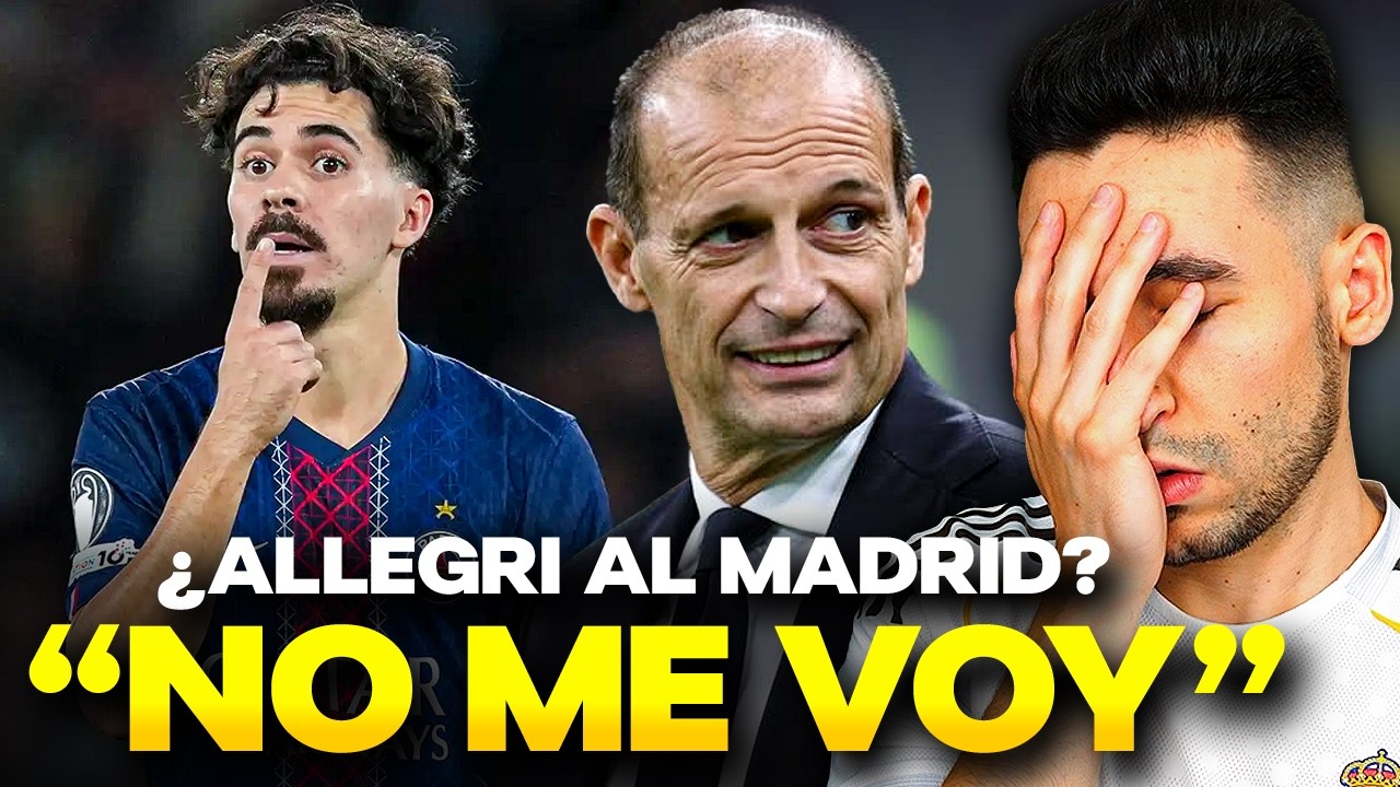 🚨VITINHA: “Sería una tontería ir al MADRID” | ALLEGRI podría ser el NUEVO ENTRENADOR