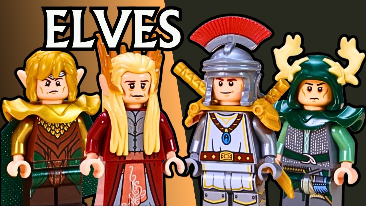 I Built a Lego Elven Army