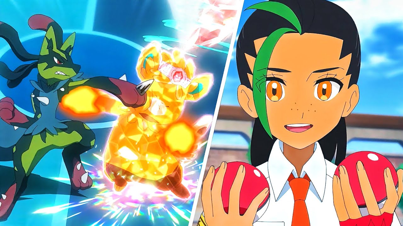 Roy VS Nemona | Mega Lucario VS Terastal Pawmot 「AMV」-  Pokemon Horizon Mega Voltage Episode 101 AMV